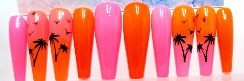 Summer Vibez Press On Nails